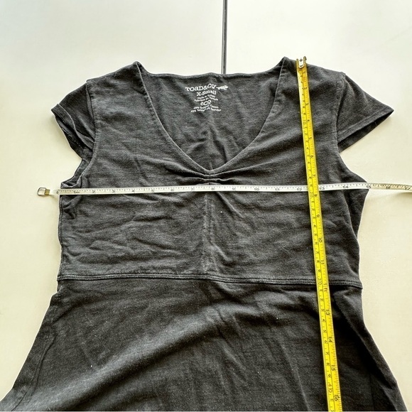 Toad & Co (Horny Toad)  - Rosemarie A-Line Dress in Black, size Extra Small - Picture 9 of 10